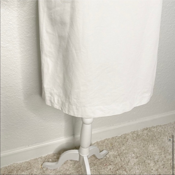 LILLY PULITZER WHITE COTTON DRESS WITH MESH CUTOUTS SZ 4 - Picture 5 of 10